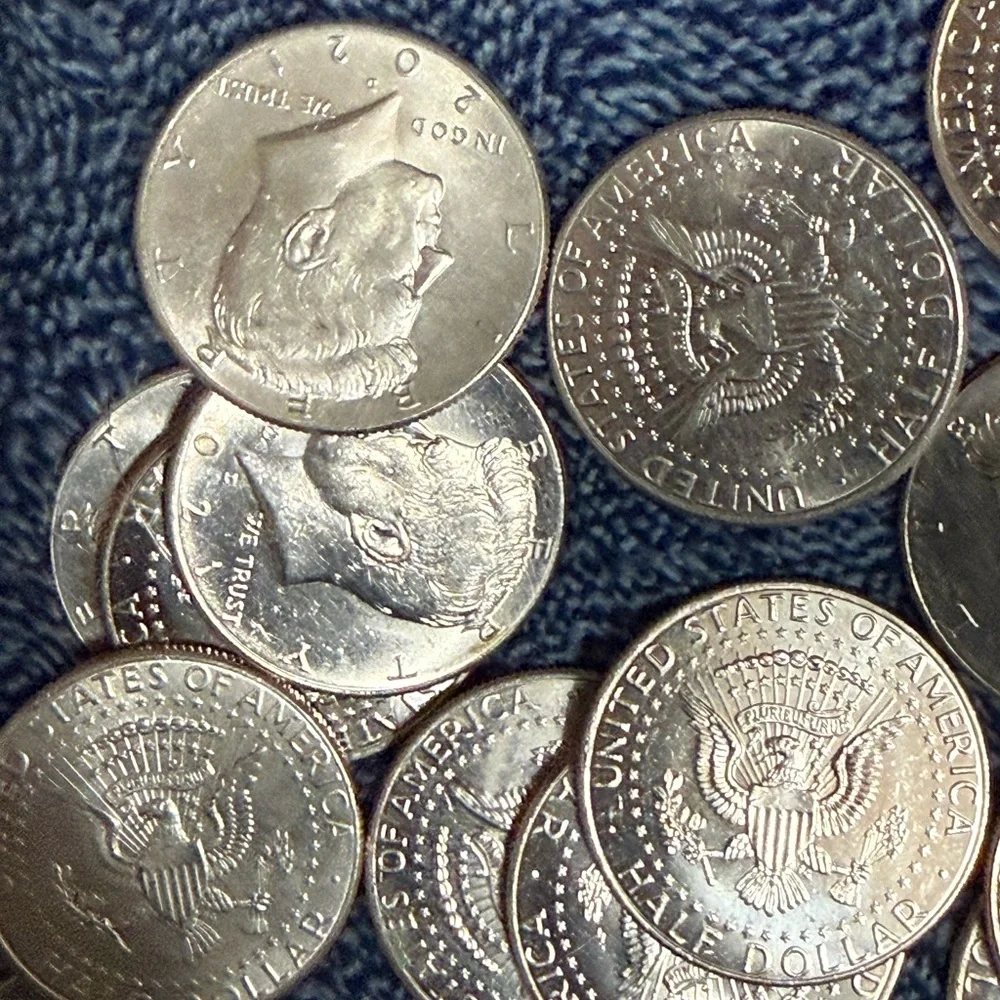 36 UNCIRCULATED 2021 KENNEDY HALF DOLLARS - Picture 11 of 12